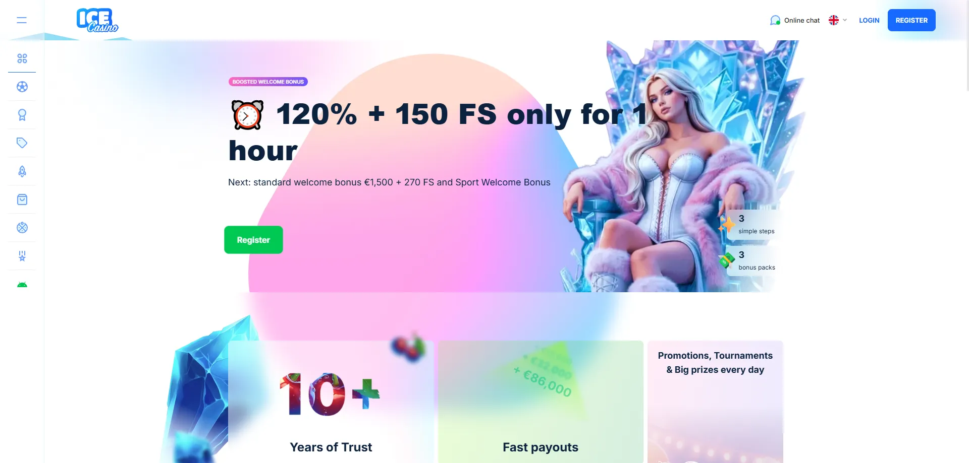 ice casino cadastro — criar conta rápida em poucos passos